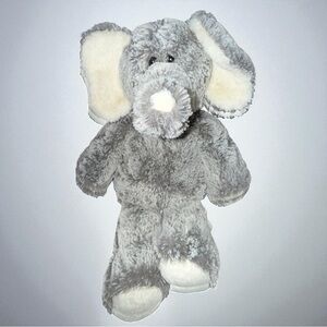 Mary Meyer Gray Elephant Plush Stuffed Animal Toy 14” Soft Cuddly